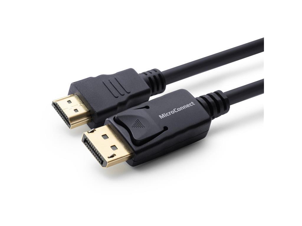 MicroConnect DisplayPort 1.2 na HDMI kabel