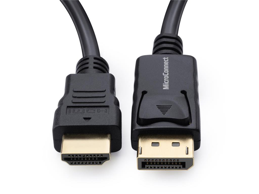 MicroConnect DisplayPort 1.2 na HDMI kabel