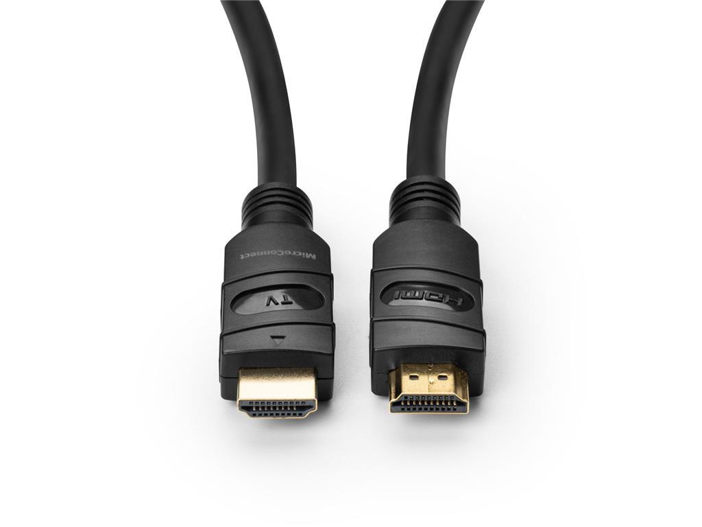 MicroConnect HDMI Kabel 4K Active, 15m z amplifier