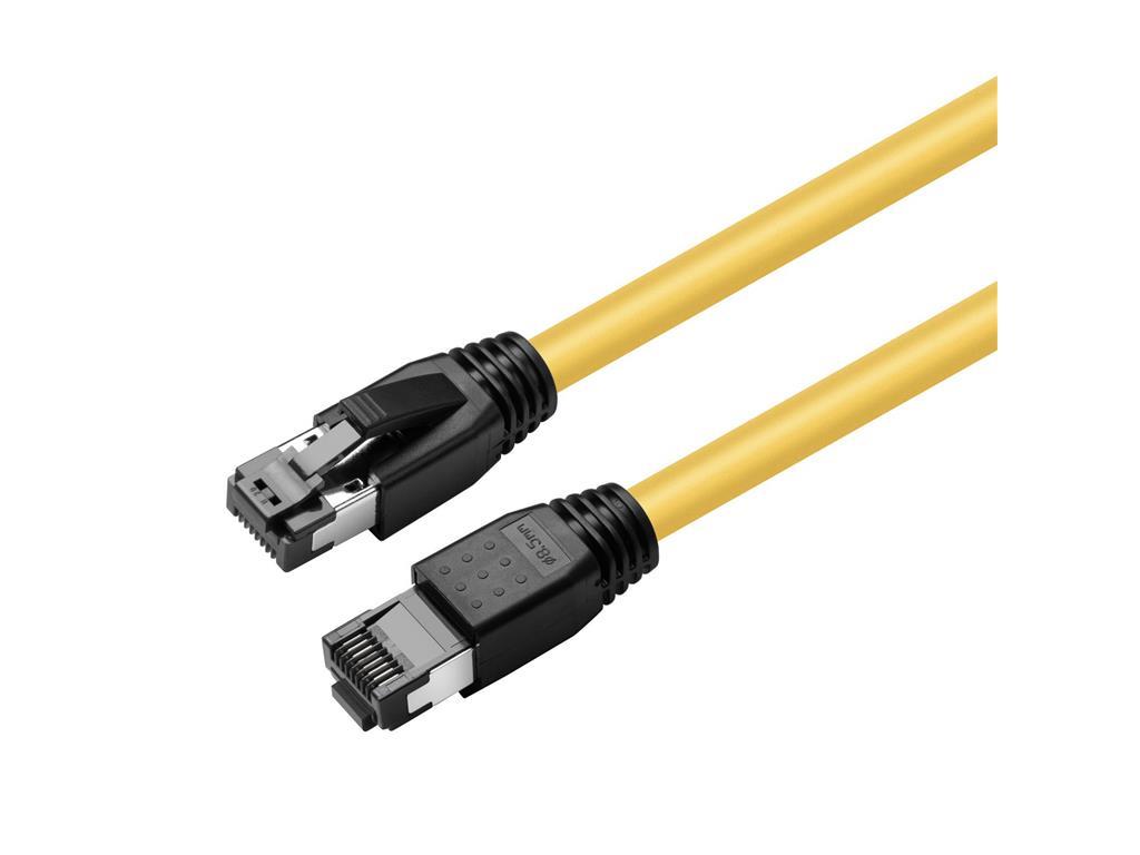 MicroConnect CAT8.1 S/FTP 5m Žuti LSZH Oklopljeni