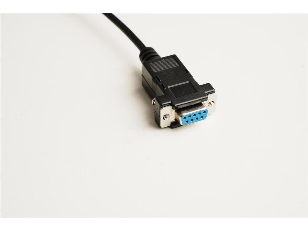 MicroConnect Serial Kabel DB9-DB25 1,8M F/M Črn