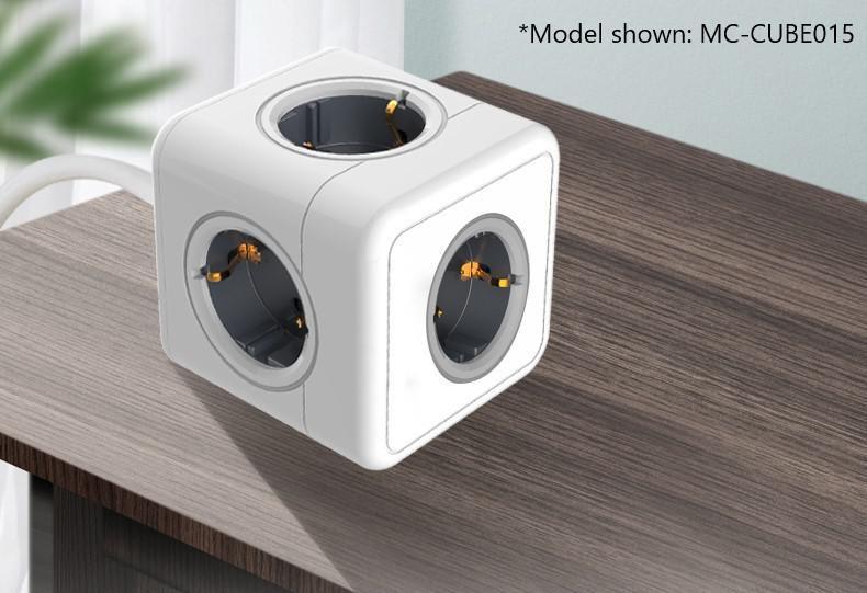 MicroConnect Razdjelnik PowerCube, 4 utičnice