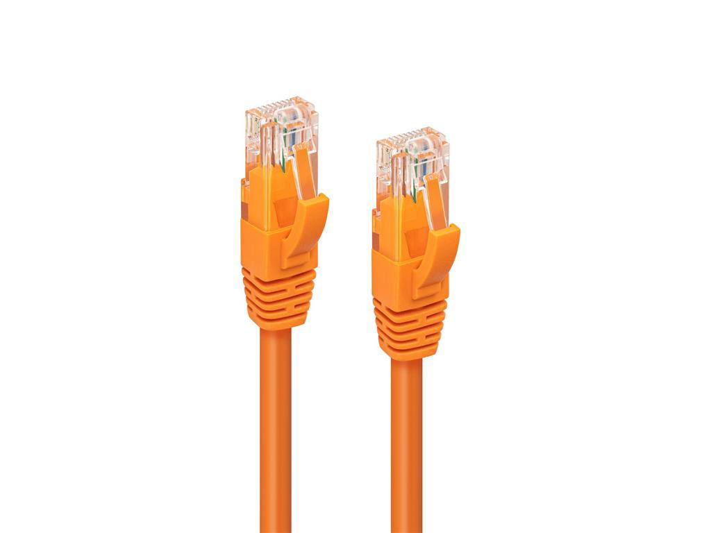 MicroConnect Kabel CAT6A UTP 1.5m Oranžen LSZH