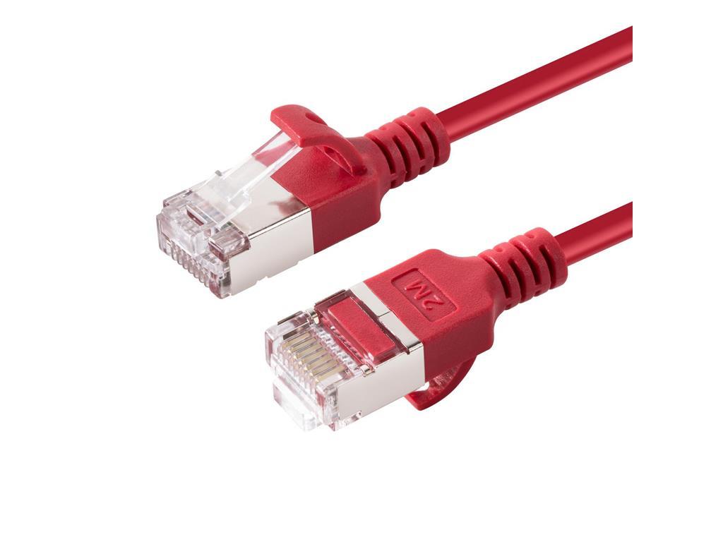 MicroConnect CAT6A U-FTP Slim, LSZH, 1m mrežni kabel,