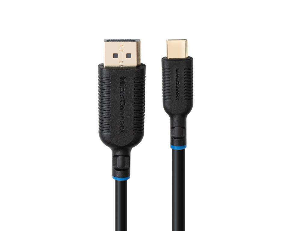 MicroConnect USB-C na DisplayPort adapter kabel 0,5m