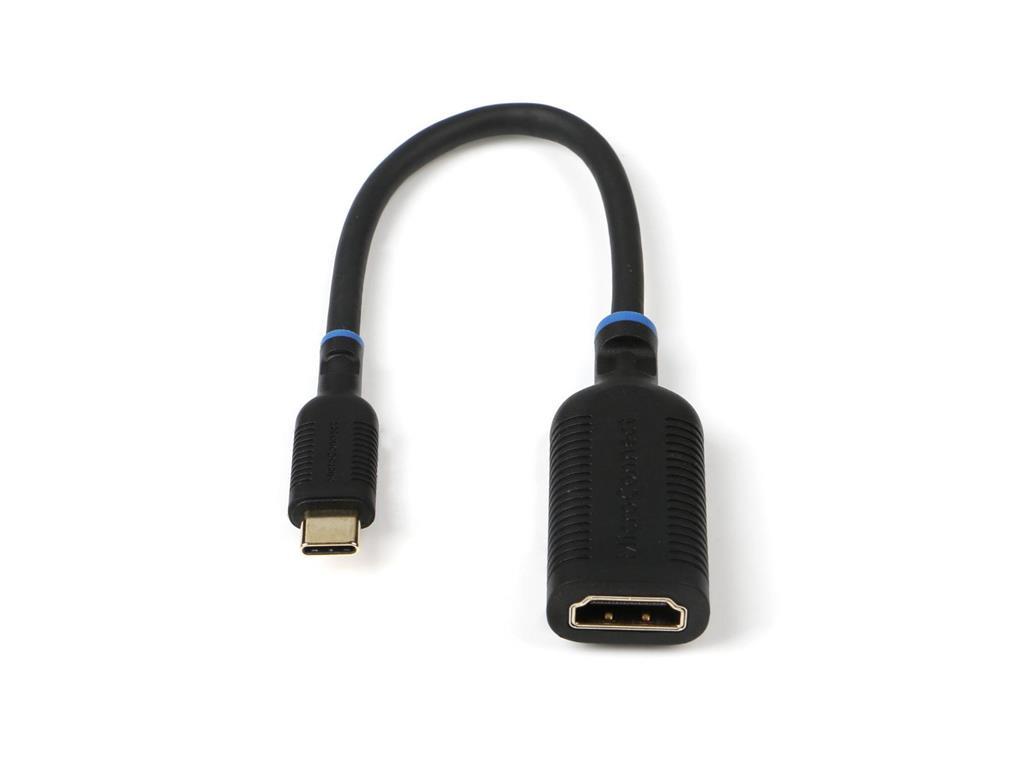 MicroConnect USB-C na HDMI adapter, 0.2m, crne boje