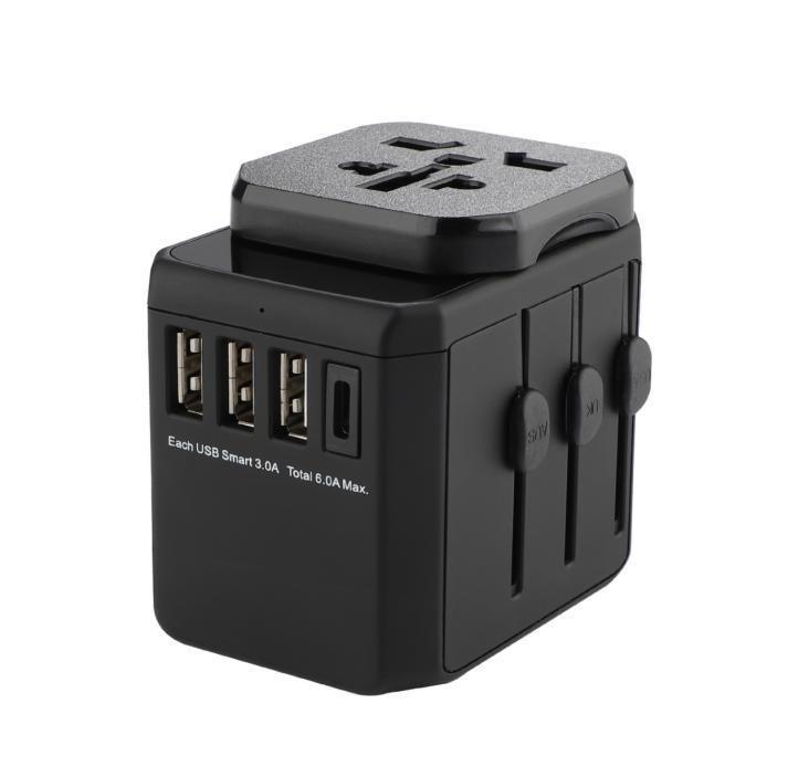 MicroConnect Adapter za putovanja, 3 USB A priključka