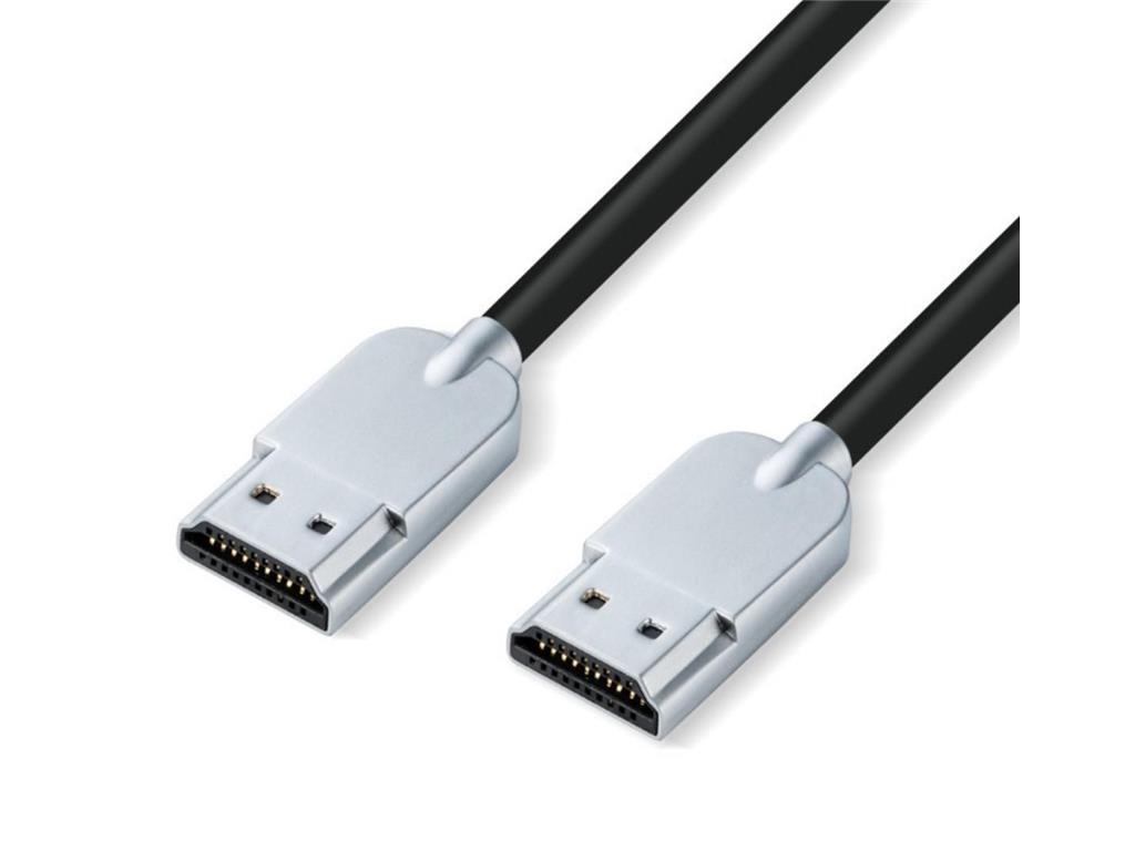 MicroConnect Premium HDMI 2.0 Super Slim 1,5 m Črn
