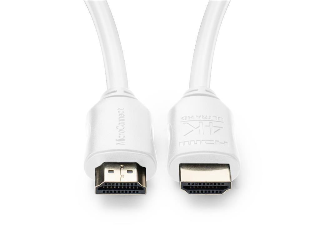 MicroConnect HDMI kabel 4K, 10m bijeli