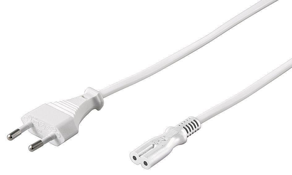 MicroConnect Kabel napajalni EU Type C - C7 0.5m Bel