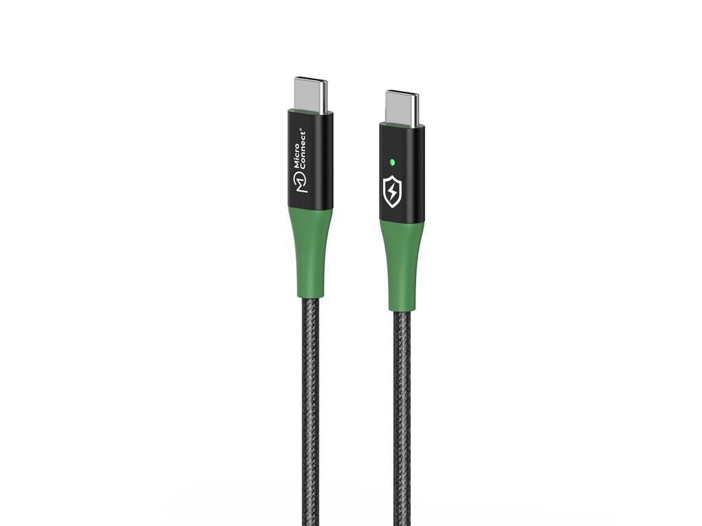 MicroConnect Pametno polnjenje kabel USB C-C, 1m