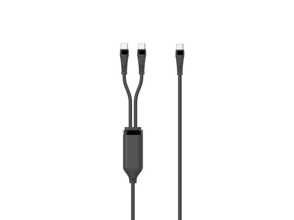 MicroConnect Kabel razdjelnik 1-u-2 PD100W USB-C na