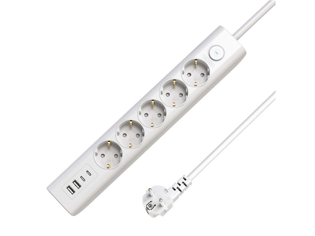 MicroConnect Produžni kabel Schuko s 5 utičnica i