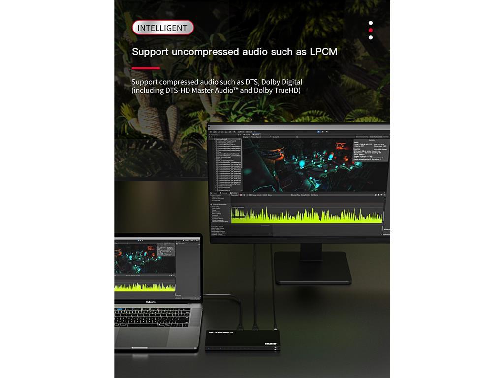 MicroConnect HDMI 4K razdjelnik 1x8 4k@60Hz