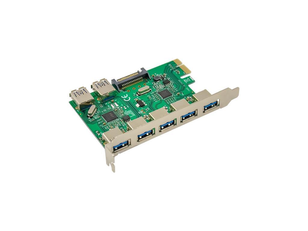 MicroConnect PCIe x1 VL805+VL812 USB3.0