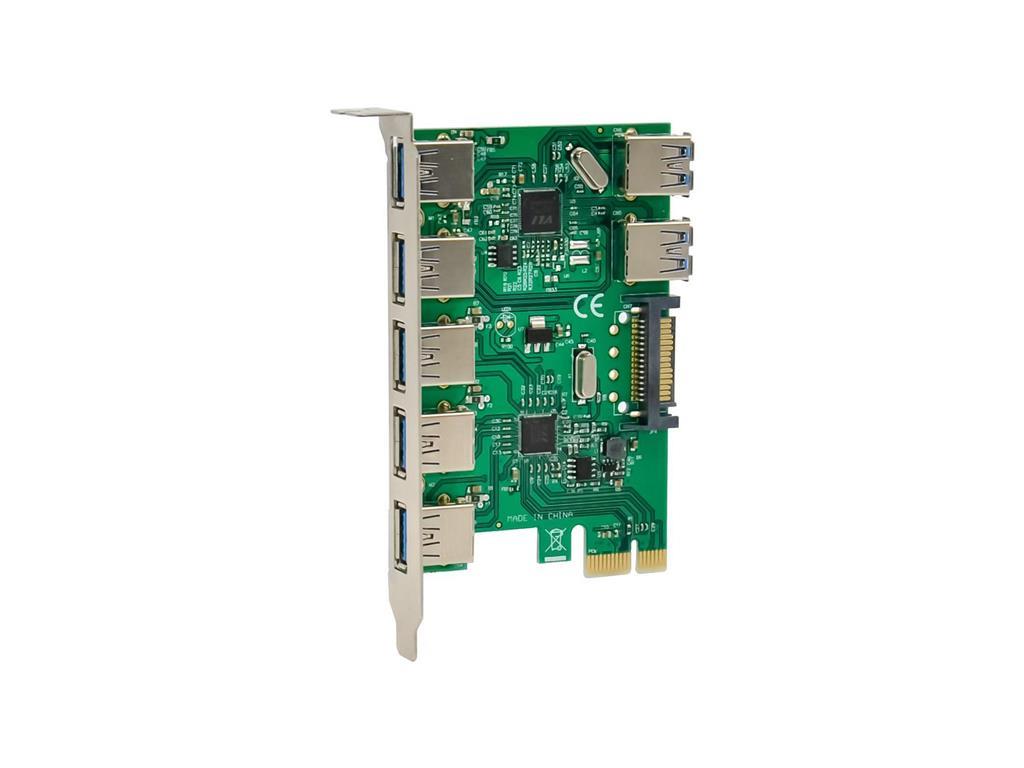 MicroConnect PCIe x1 VL805+VL812 USB3.0
