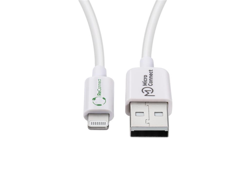 MicroConnect ReConnect USB A-Lightning 2.0 kabel 0,15