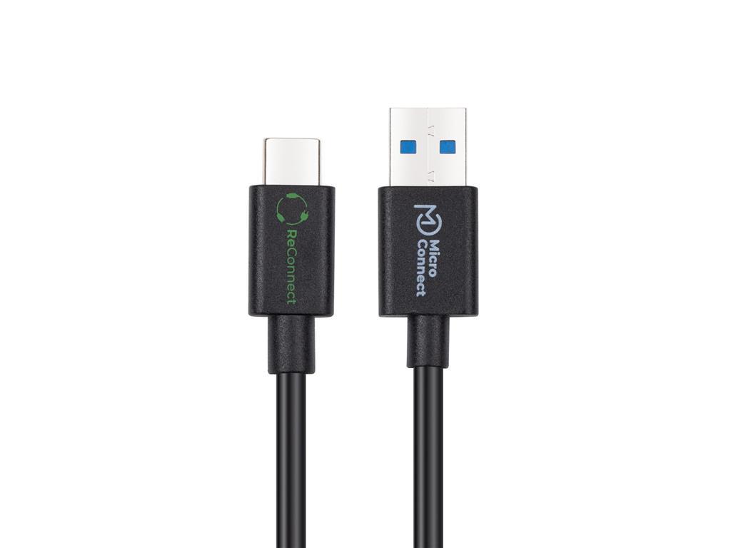 MicroConnect ReConnect USB-C 3.2 na USB-A kabel