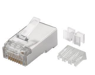 MicroConnect Modularni konektor RJ45 Cat6a FTP 100pcs