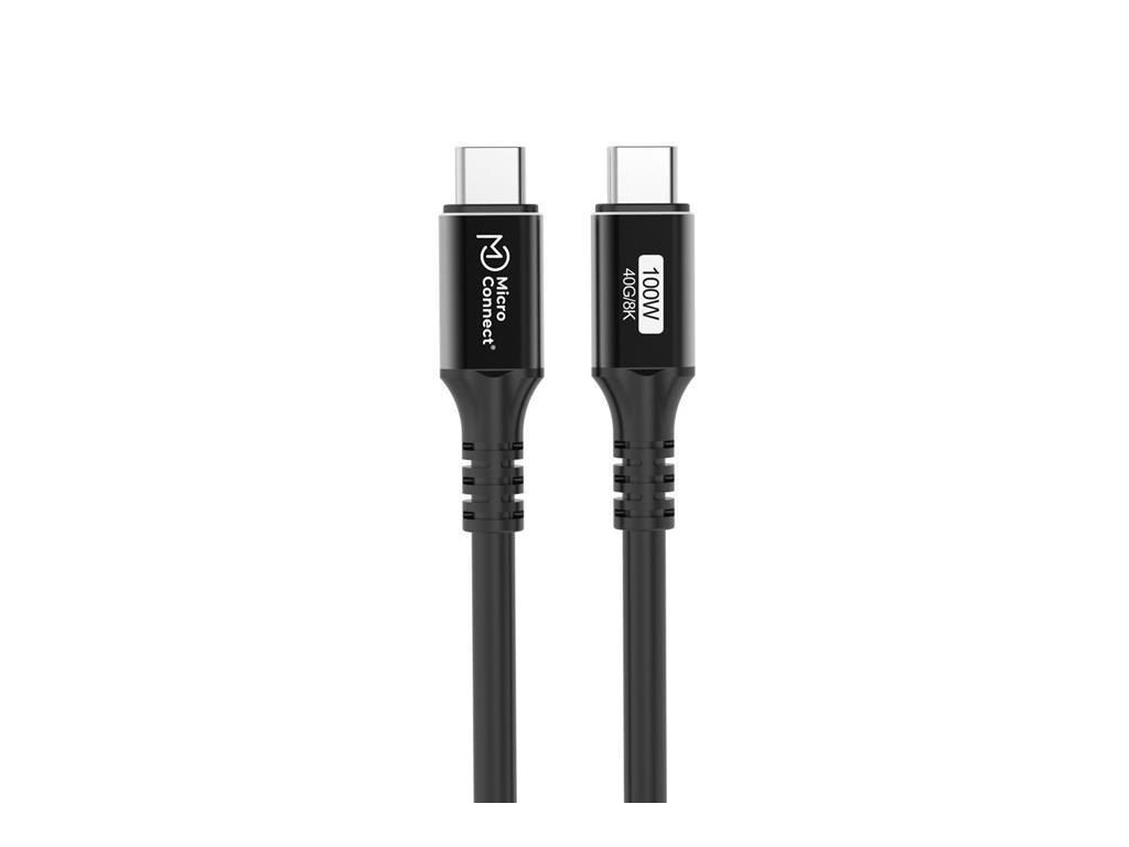 MicroConnect Premium kabel USB C-C USB4 Gen3x2, 1,5m