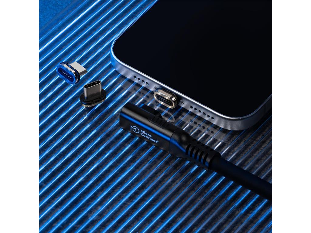 MicroConnect Premium kutni USB4 kabel od tekućeg