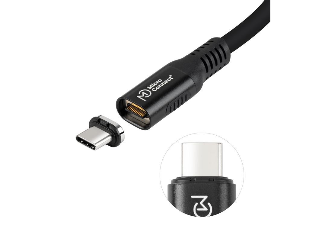 MicroConnect Premium USB4 kabel od tekućeg silikona s
