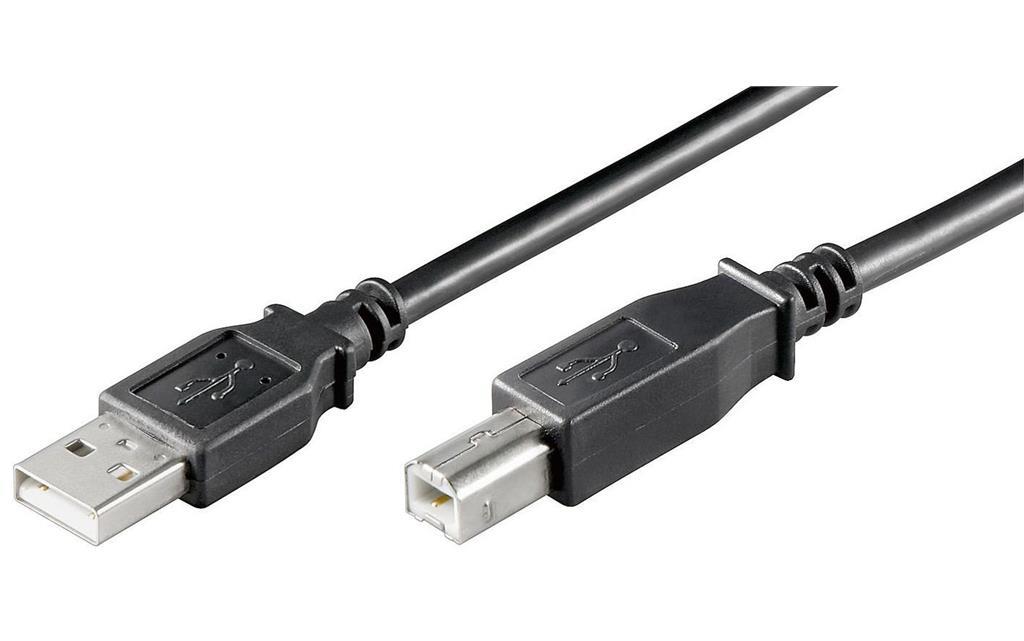MicroConnect USB2.0 A-B kabel, 3m