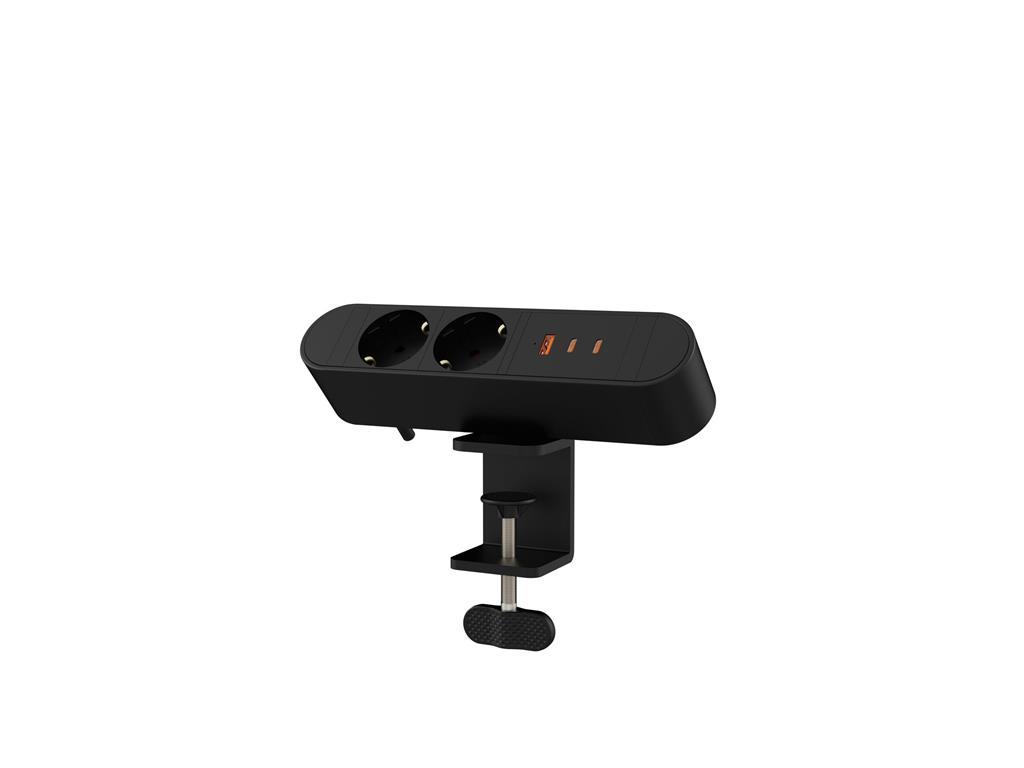 MicroConnect Namizni razdelilnik 2 vtičnici