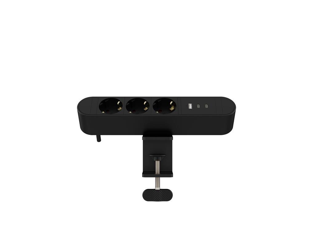 MicroConnect Multi stolna utičnica 3x Schuko