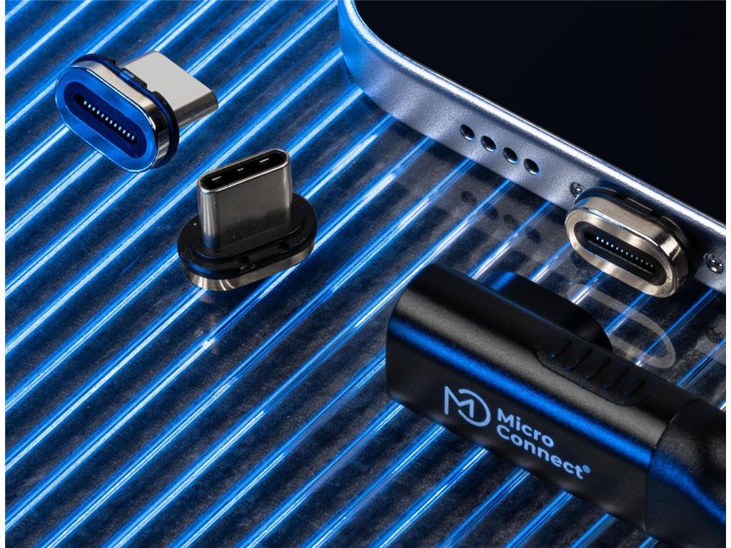 MicroConnect Magnetic vtič USB4, 2kos