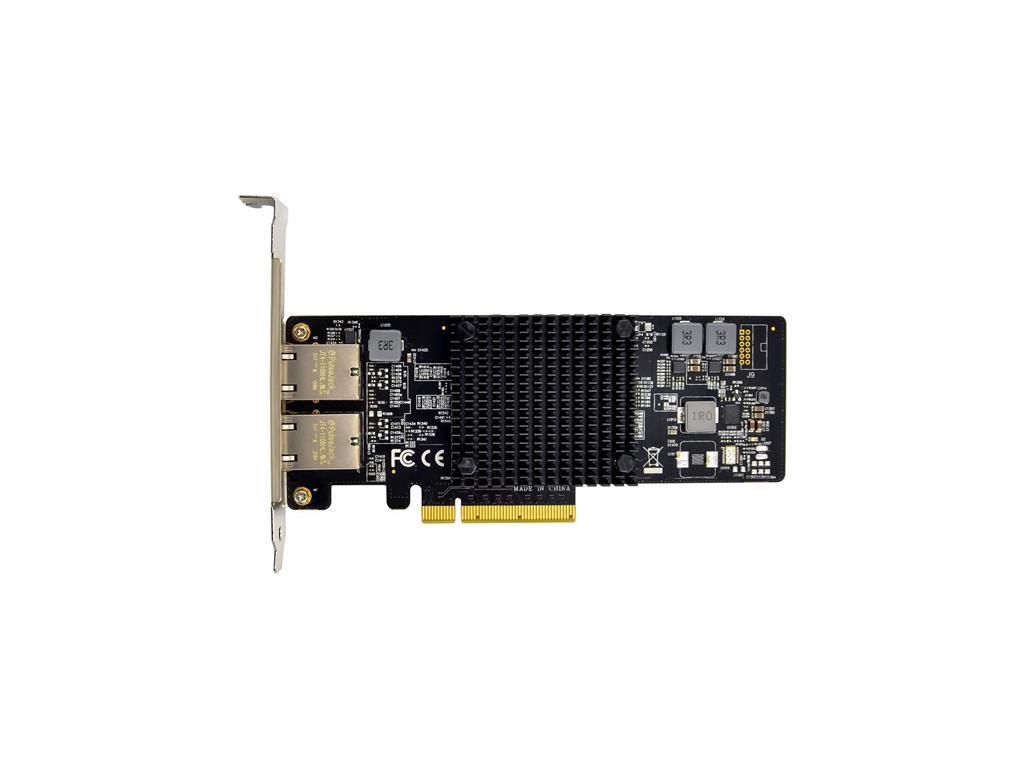 MicroConnect PCIe x8 Dual RJ45 10 GbE X550