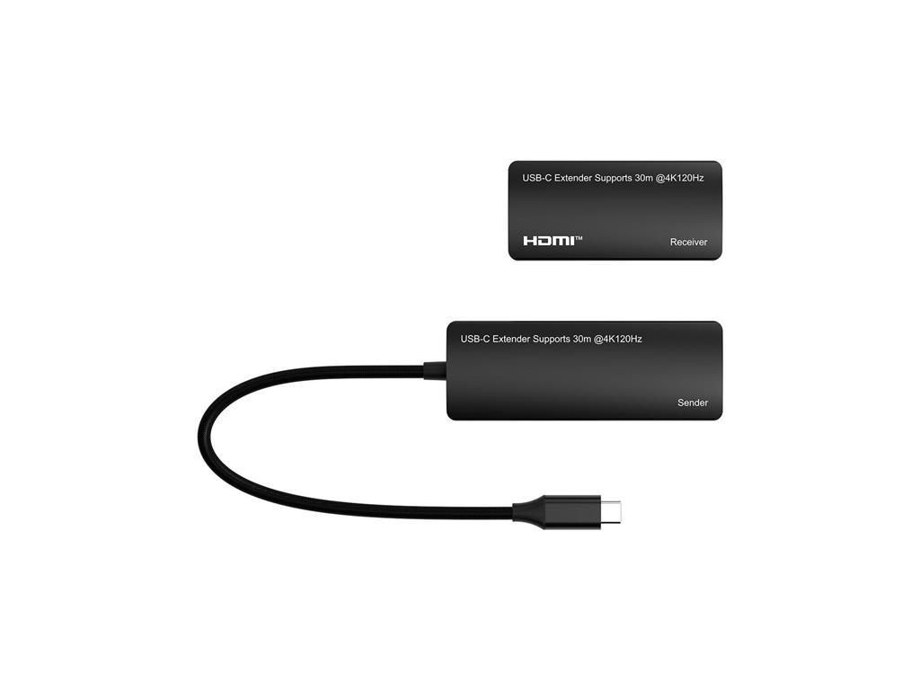 MicroConnect USB-C na HDMI produživač preko Ethernet