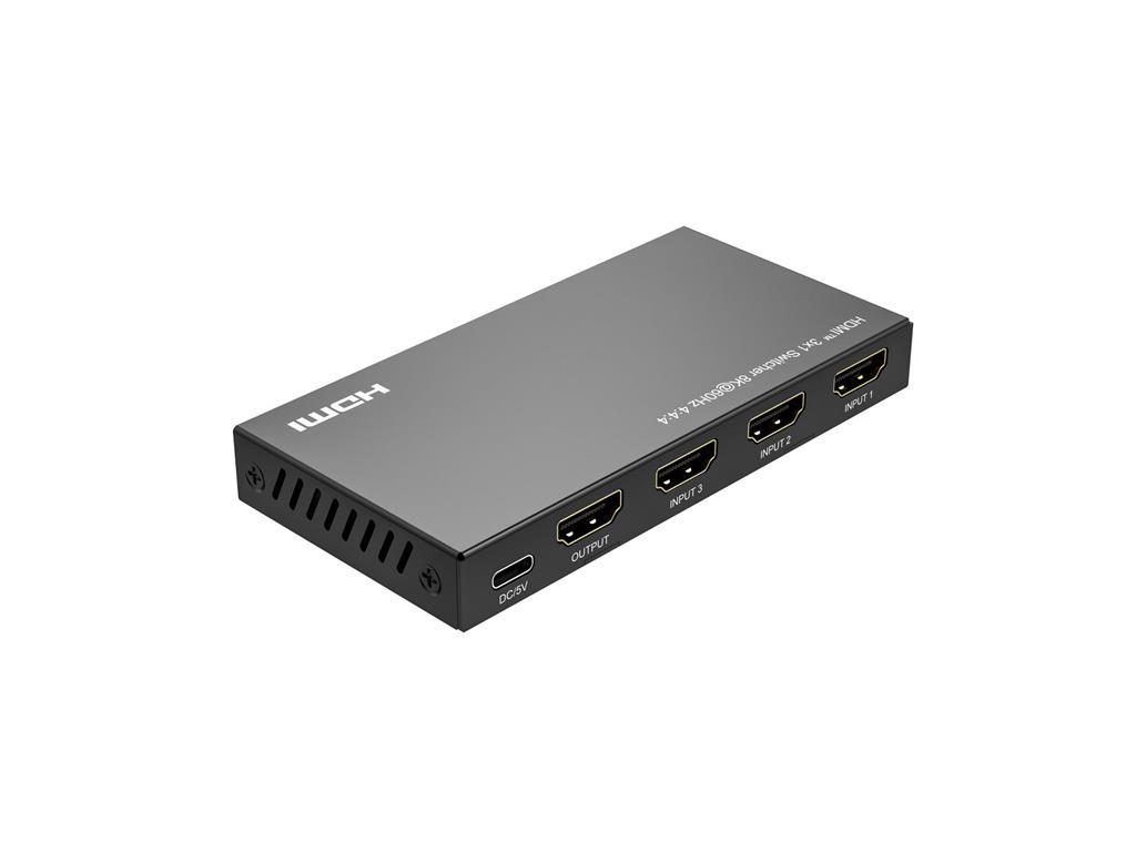MicroConnect 8K@60Hz HDMI prekidač 3x1