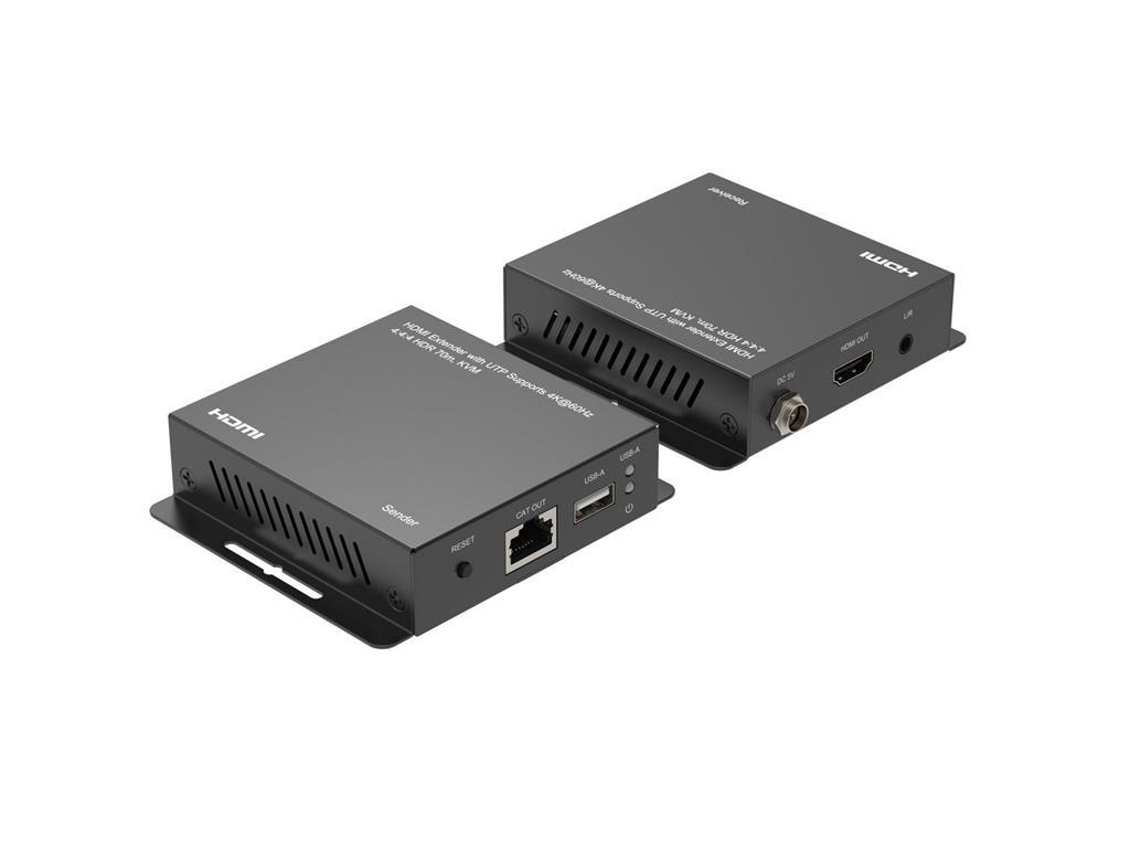MicroConnect 4K@60Hz HDMI Extender s KVM funkcijom
