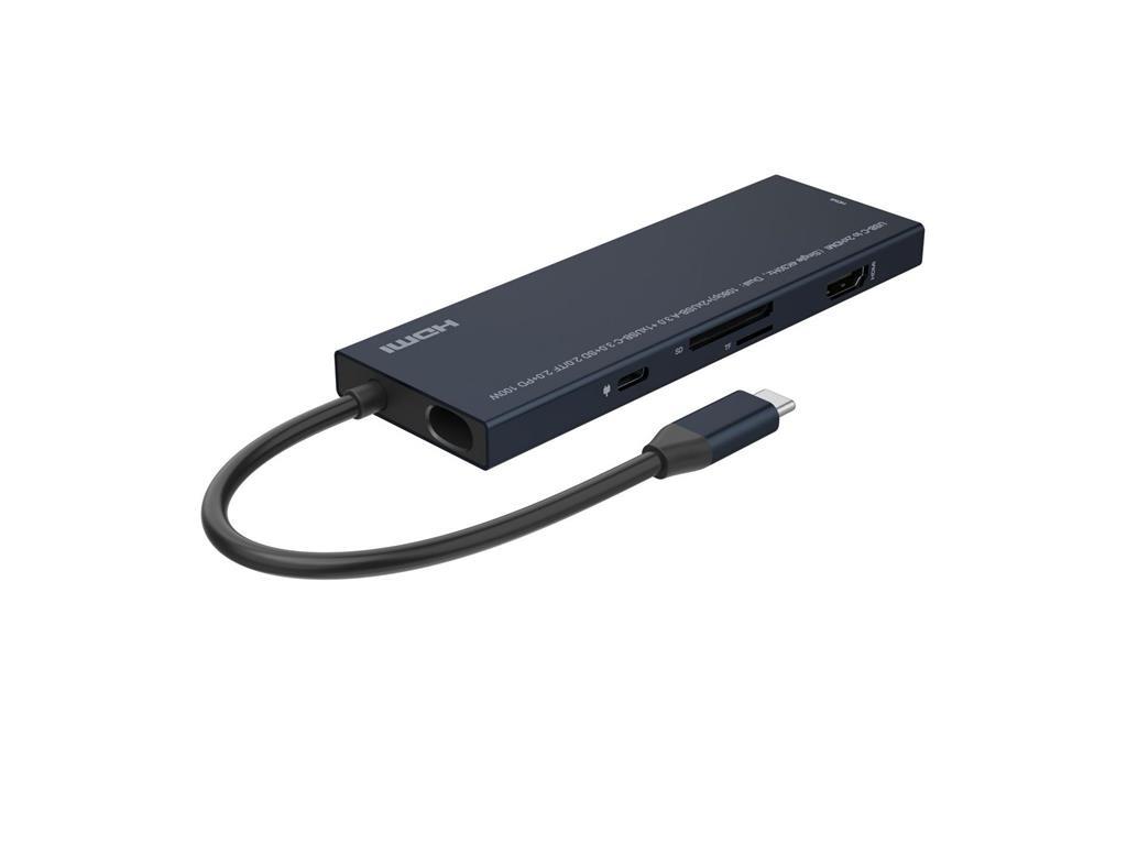 MicroConnect Premium USB-C HDMI mini dock, 2x HDMI