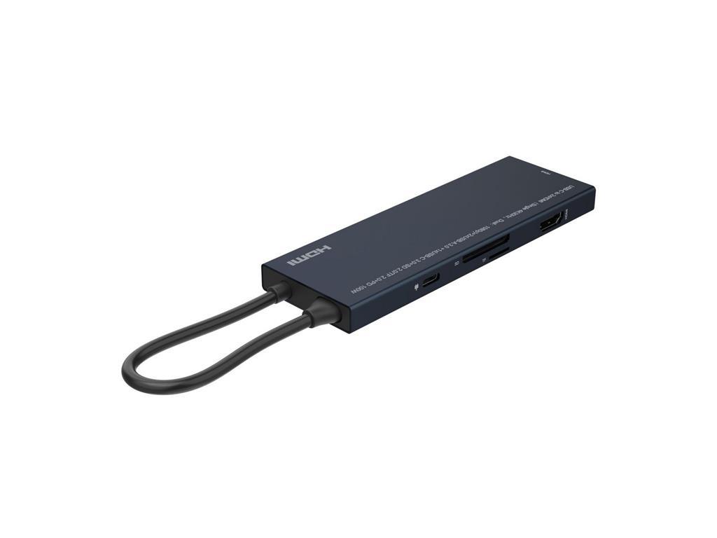 MicroConnect Premium USB-C HDMI mini dock, 2x HDMI