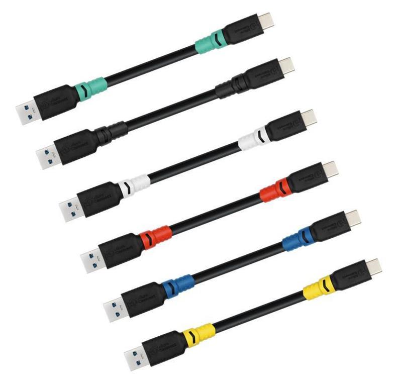 MicroConnect ColorFlex kabel USB-C na USB-A 60W 1m