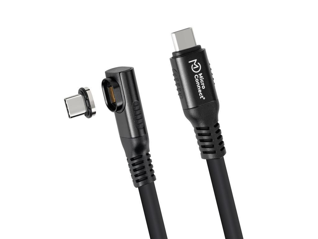 MicroConnect USB-C na USB-C kabel 0.15m Ugaoni