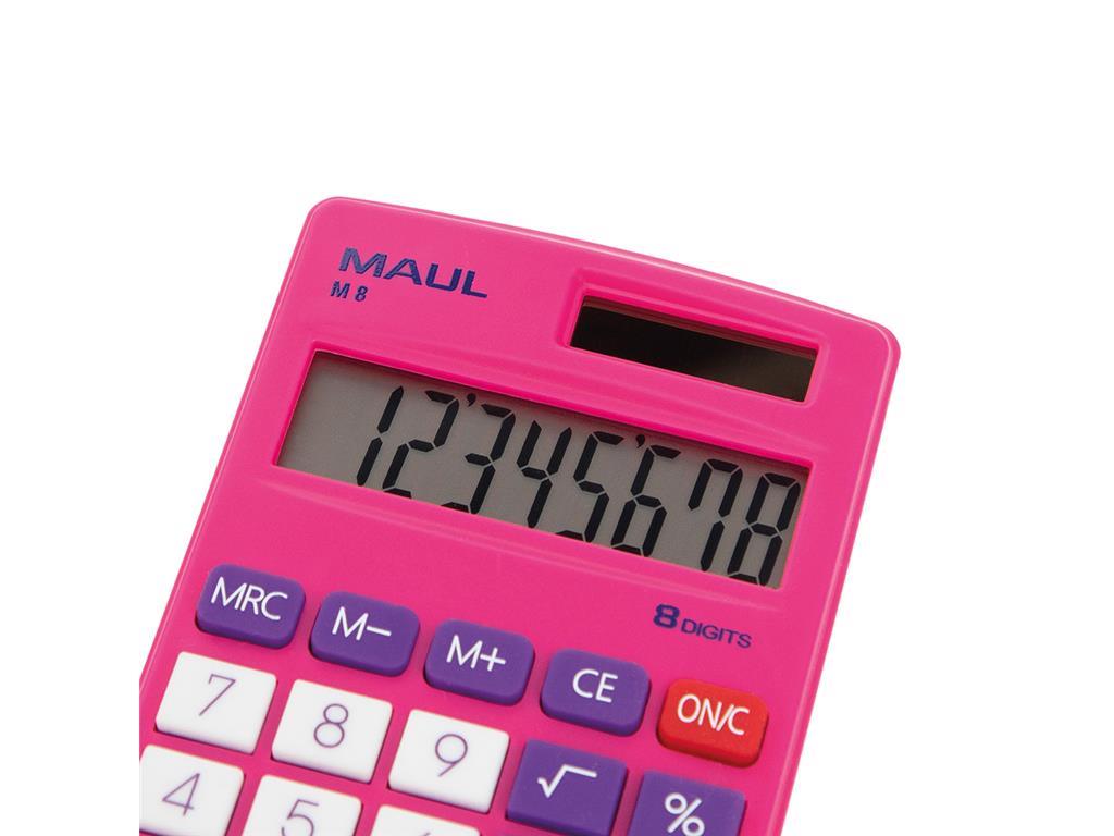Maul Žepni kalkulator M 8, roza