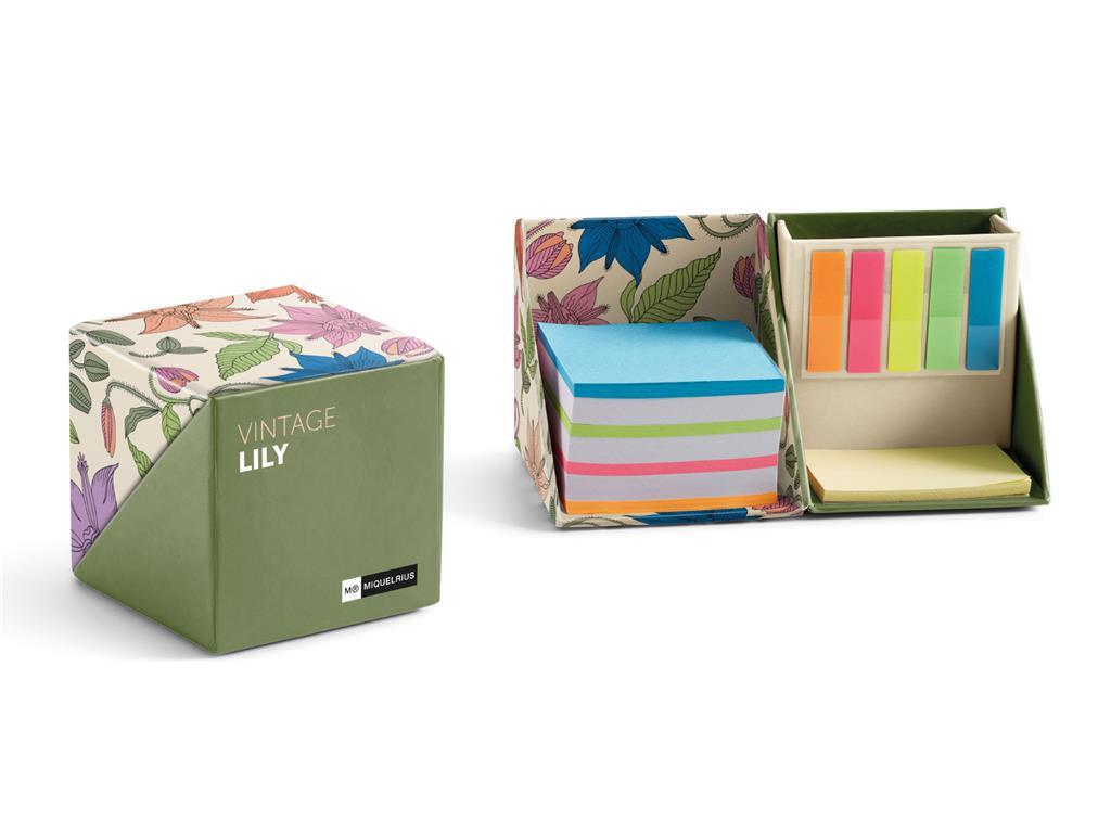 MiquelRius Kocka s samolepilnimi lističi LILY