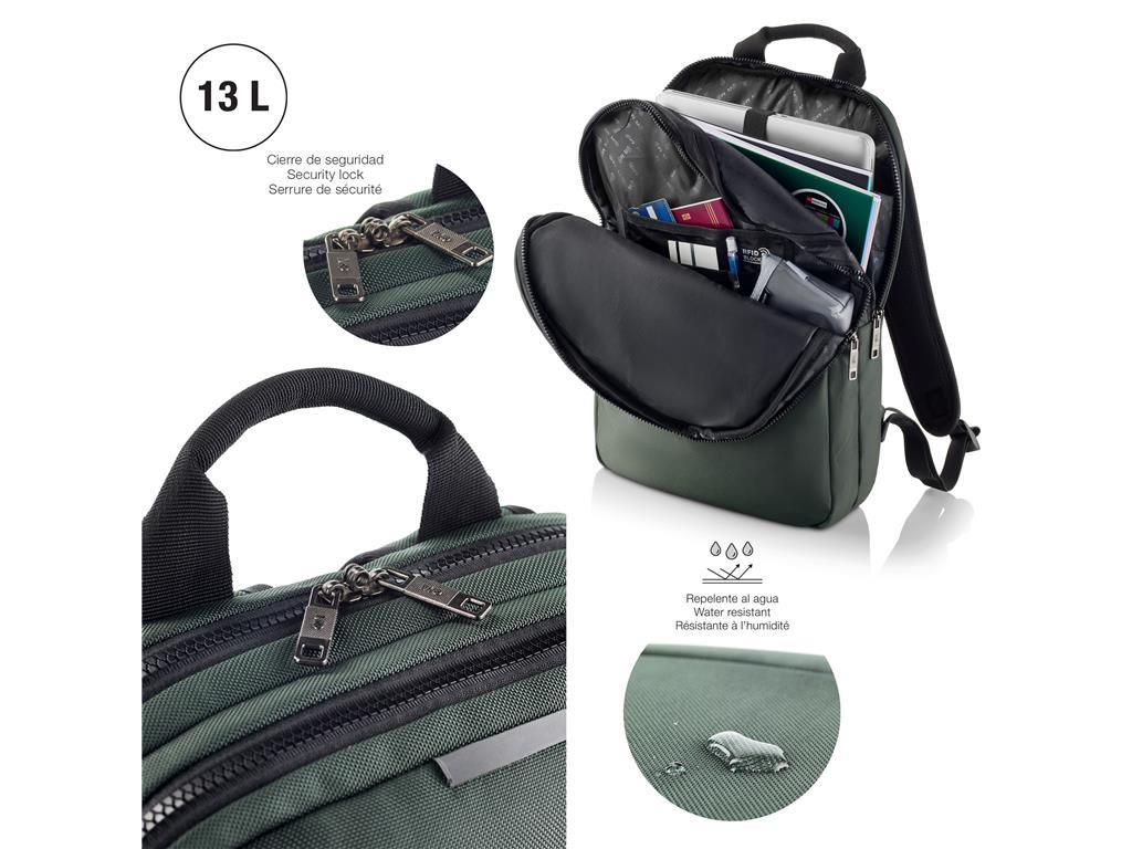 MiquelRius Mali zeleni ruksak Bag-to-Work