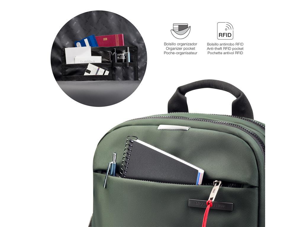 MiquelRius Mali zeleni ruksak Bag-to-Work