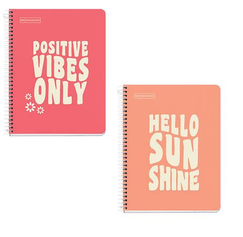 MiquelRius Zvezek A5, črtast, 100-listni, 90g BARVE