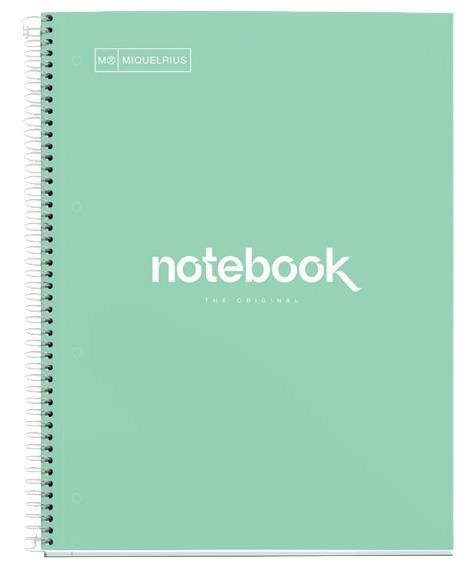 MiquelRius Sveska A4, s linijama, 120 listova, 90g,