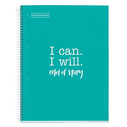 MiquelRius Zvezek A4, črtast, 80-listni, 90g,