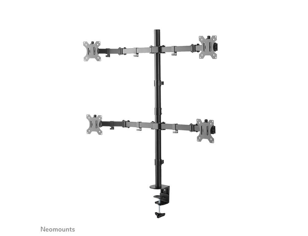 Neomounts Fleksibilni nosač za 4 monitora