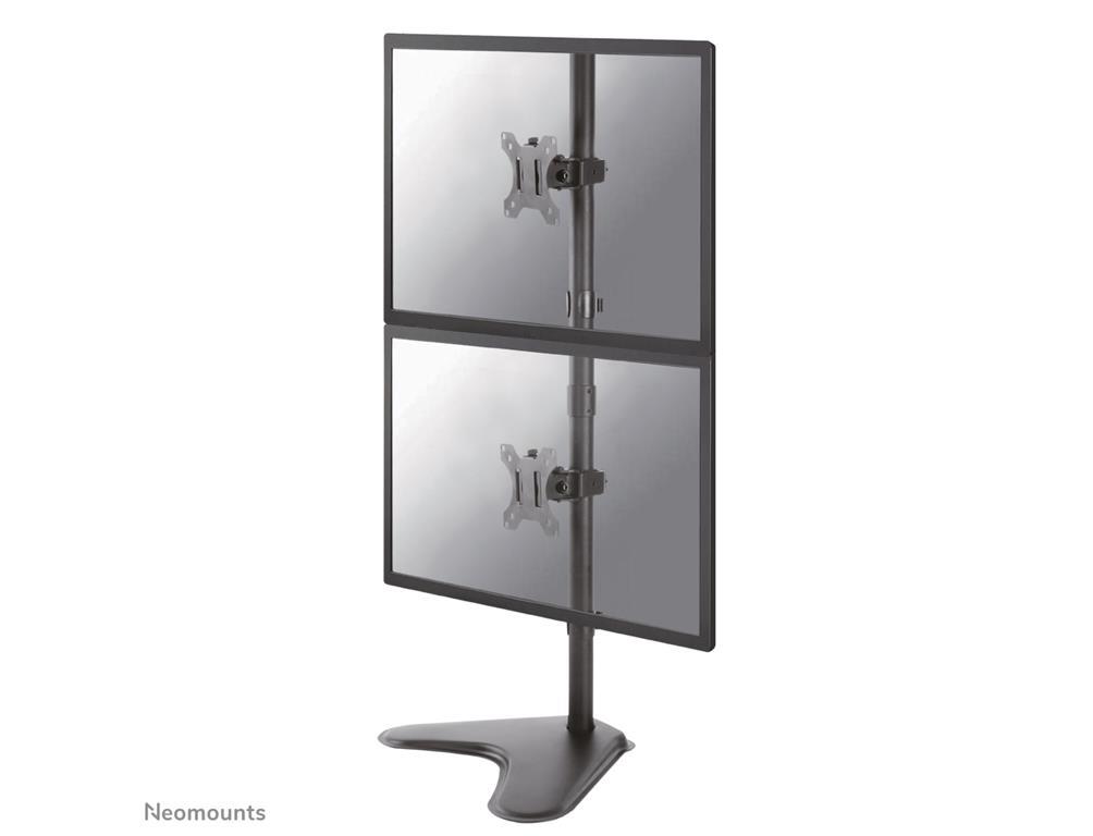 Neomounts Pomični stolni nosač za 2 monitora