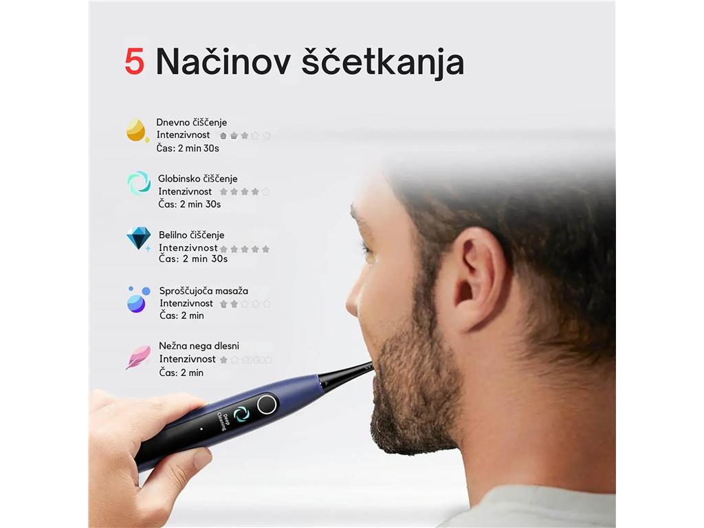 Oclean Električna četkica za zube X Lite Set