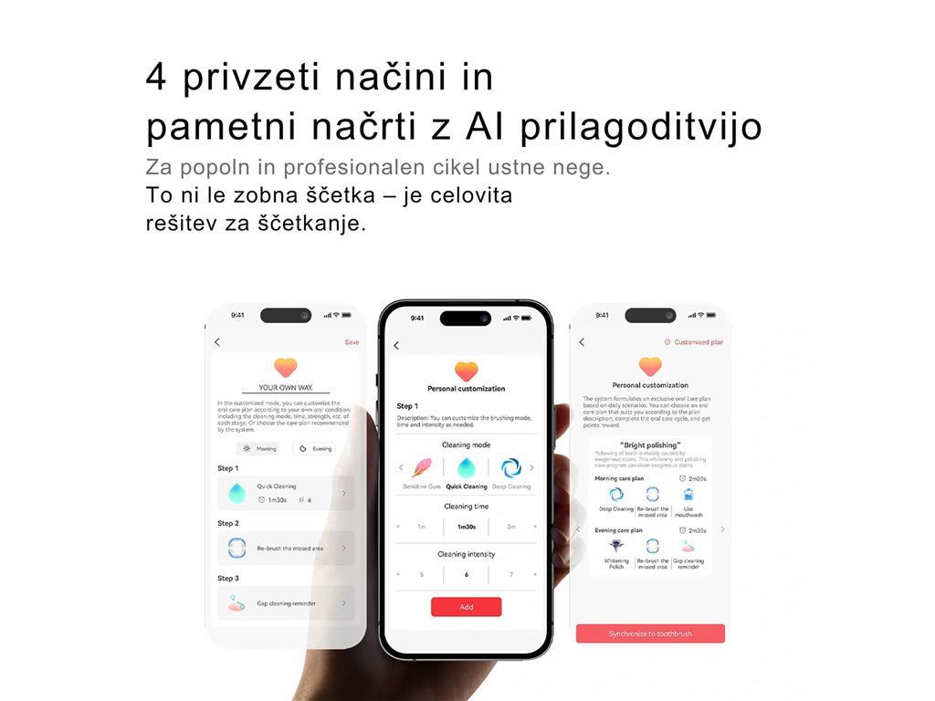 Oclean Električna sonična četkica X Pro 20