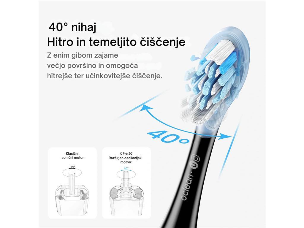 Oclean Električna četkica za zube X Pro 20 Set